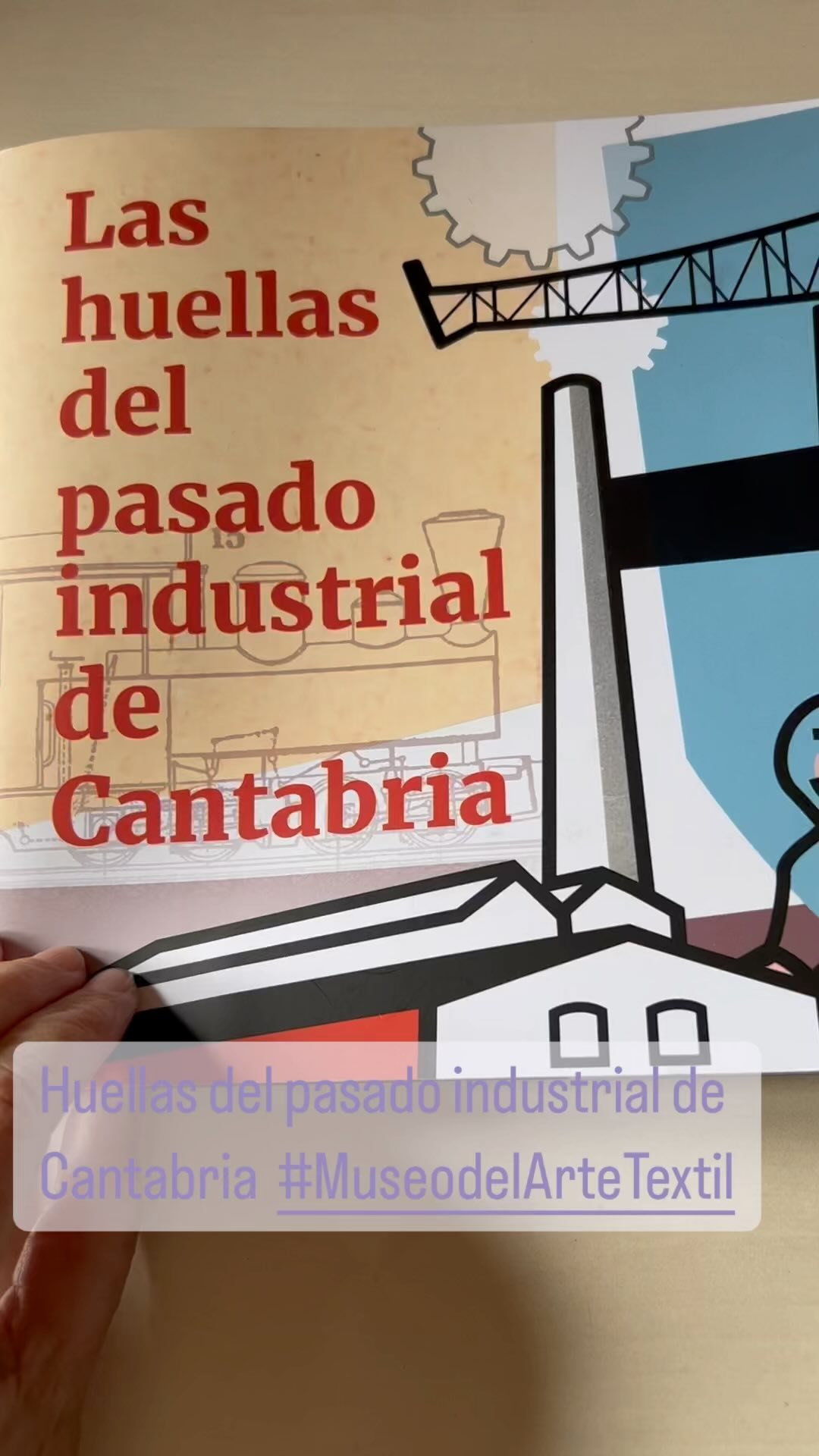 Queremos agradecer desde @turismo_cabezondelasal el trabajo realizado por la Asociación del Patrimonio Industrial de Cantabria 💢💢💢. Nuestro Museo del Arte Textil ha dejado sus huellas en este interesante folleto sobre el pasado industrial de nuestra región.