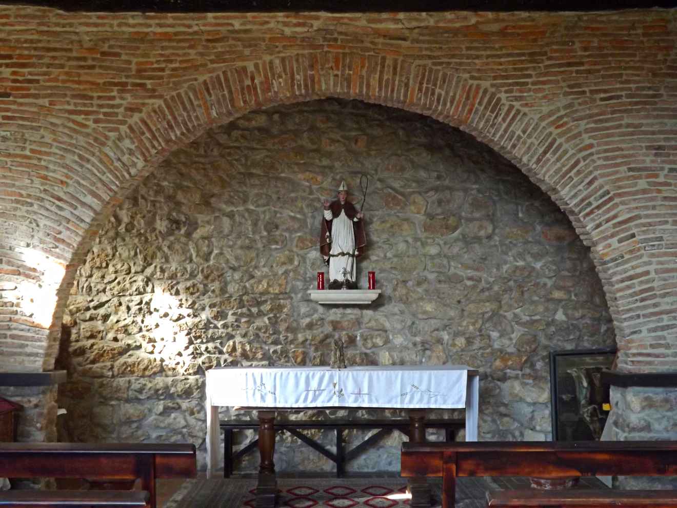 Interior de la Capilla de San Ildelfonso